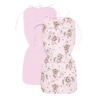 Salteluță pentru cărucior MimiNu Little Ballerina Pink, 78x34 cm
