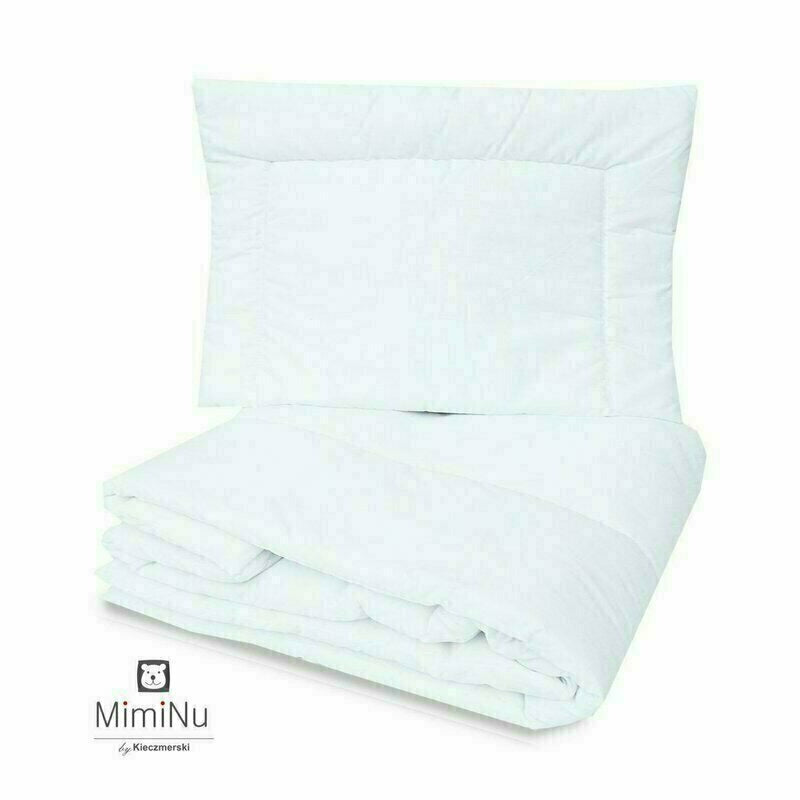 Lenjerie MimiNu Royal Nepal Green, 5 piese, cu pilotă
