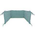Lenjerie MimiNu Royal Nepal Green, 5 piese, cu pilotă
