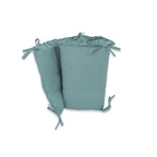 Lenjerie MimiNu Royal Nepal Green, 5 piese, cu pilotă