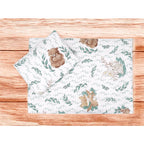 Detaliu Set cărucior MimiNu Lulu Natural
