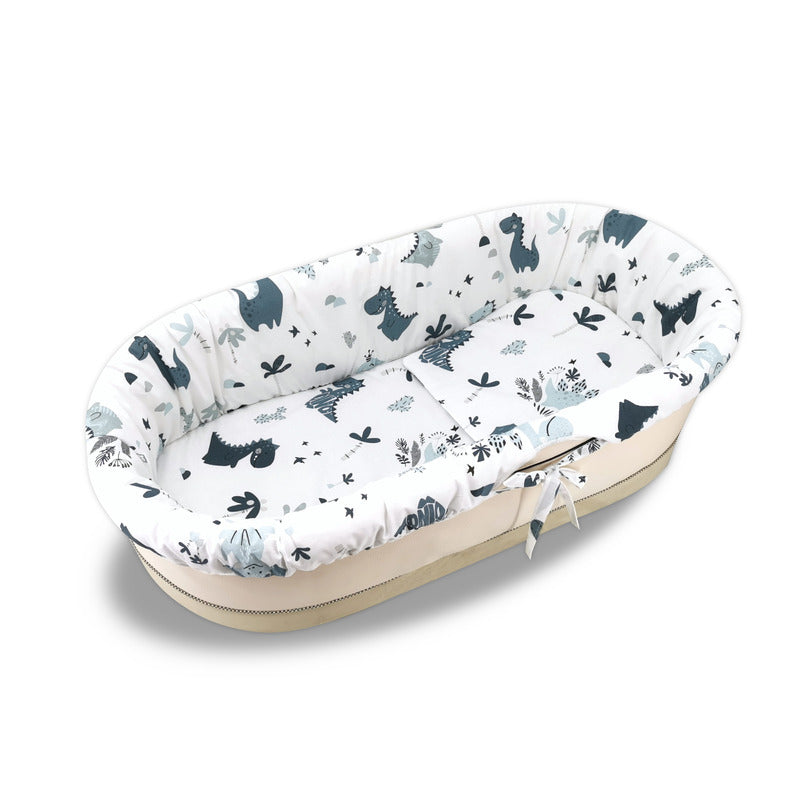 Set pentru landou MimiNu Dino Granat, 3 piese