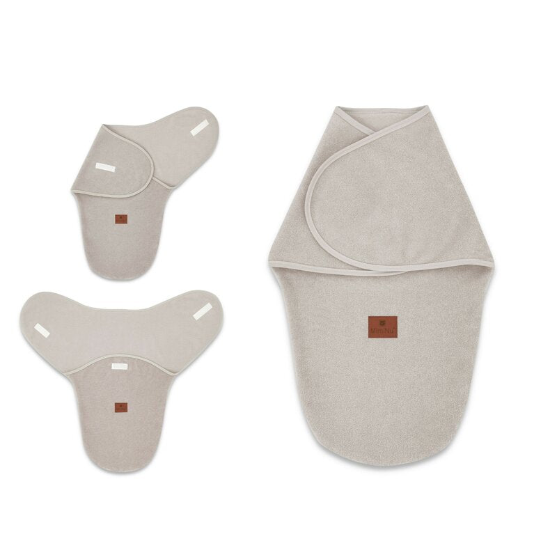 Sistem de înfășare MimiNu Thermofrotte Beige, 0–3 luni