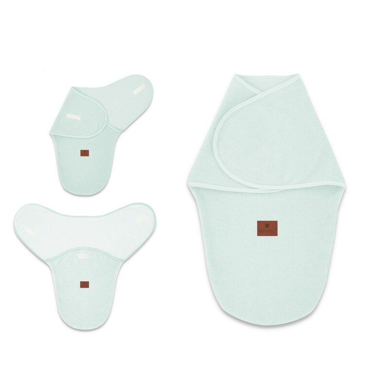 Sistem de înfășare MimiNu Thermofrotte Cold Mint, 0–3 luni