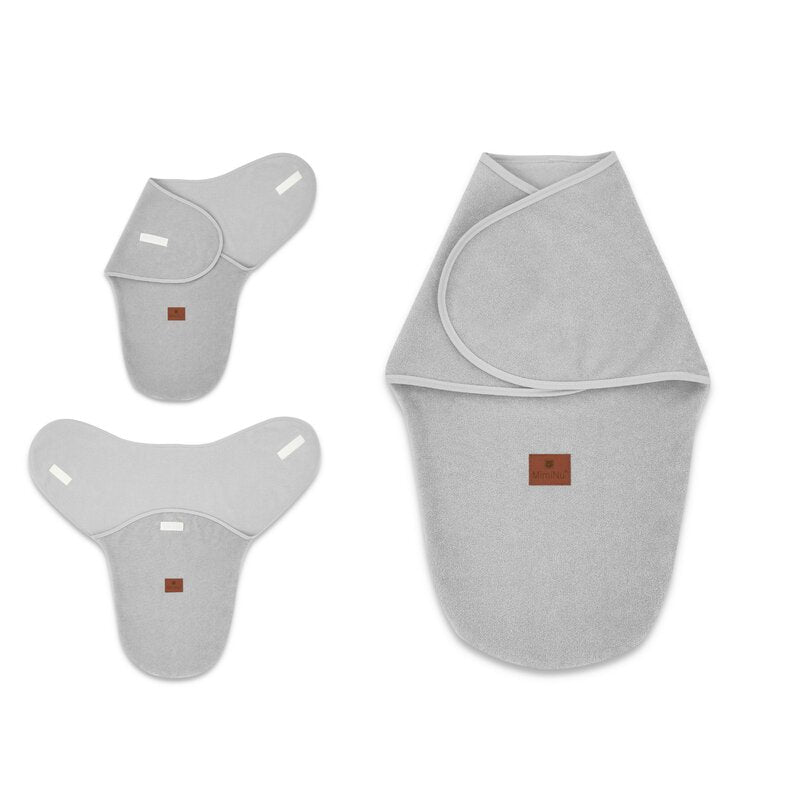 Sistem de înfășare MimiNu Thermofrotte Grey, 0–3 luni