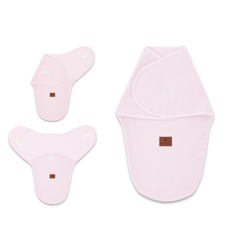 Sistem de înfășare MimiNu Thermofrotte Pink, 0–3 luni