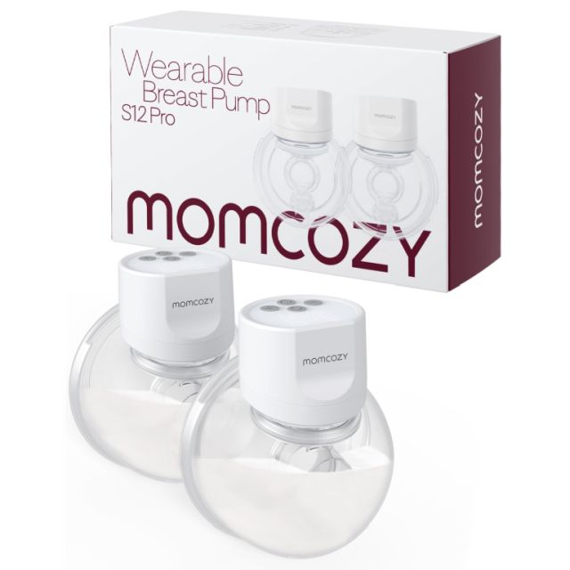 Pompa de san Momcozy S12 Pro Dubla Alb - imagine 1