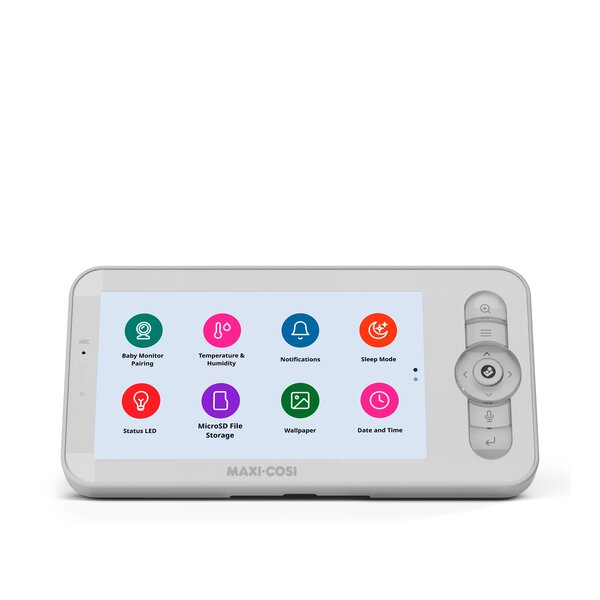 Monitor Bebeluși Maxi-Cosi See Pro, Ultra HD 2K, CryAssist, Ecran 5", Wi-Fi, Alb