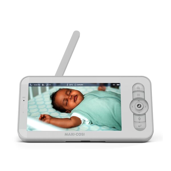 Monitor Bebeluși Maxi-Cosi See Pro, Ultra HD 2K, CryAssist, Ecran 5", Wi-Fi, Alb