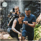 Port-bebe Babymoov Moov&Hike+ Dune pentru drumetii