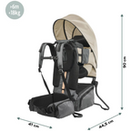 Port-bebe Babymoov Moov&Hike+ Dune pentru drumetii