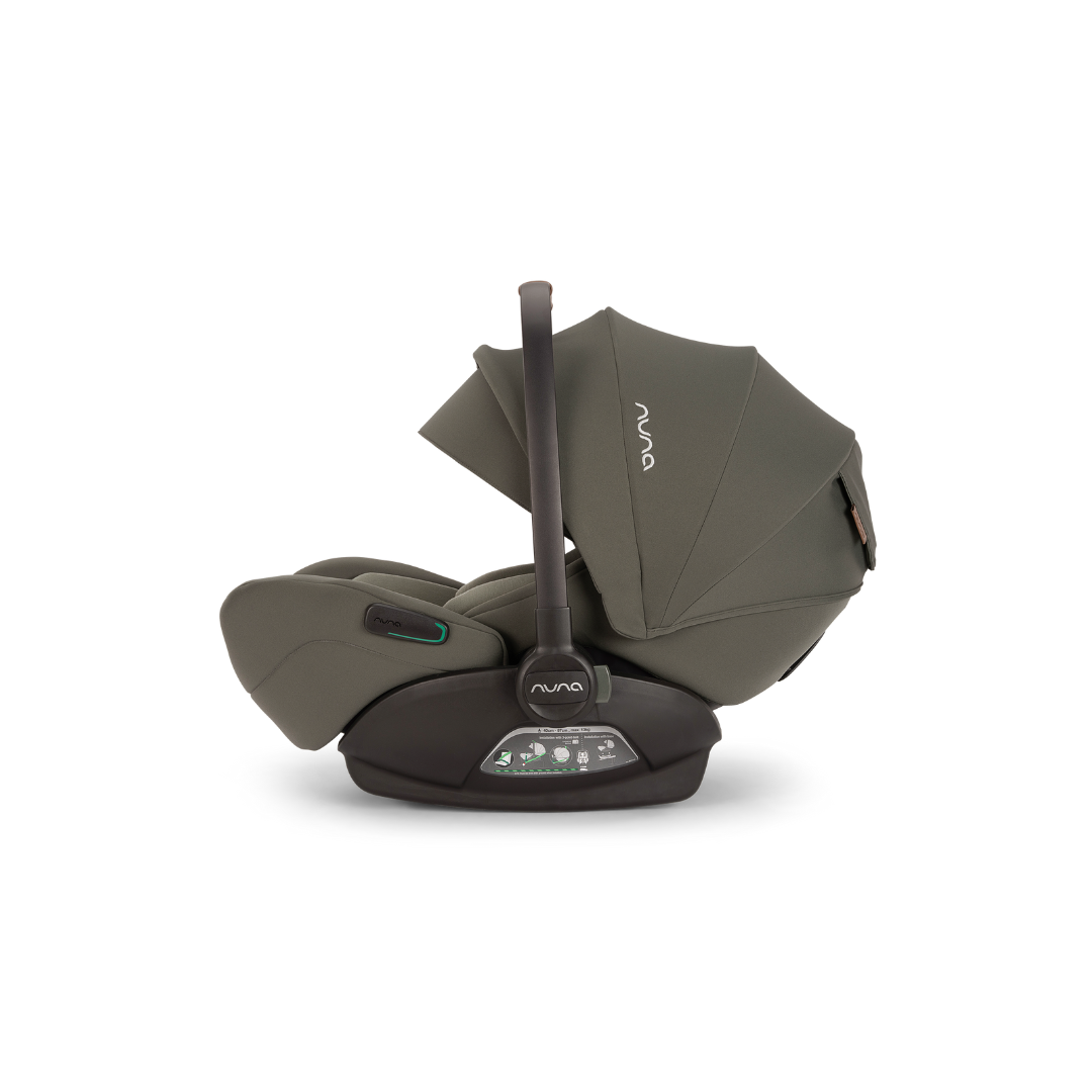 Nuna ARRA Flex - Scoică Auto cu Recline i-Size, Testată ADAC, Certificată R129