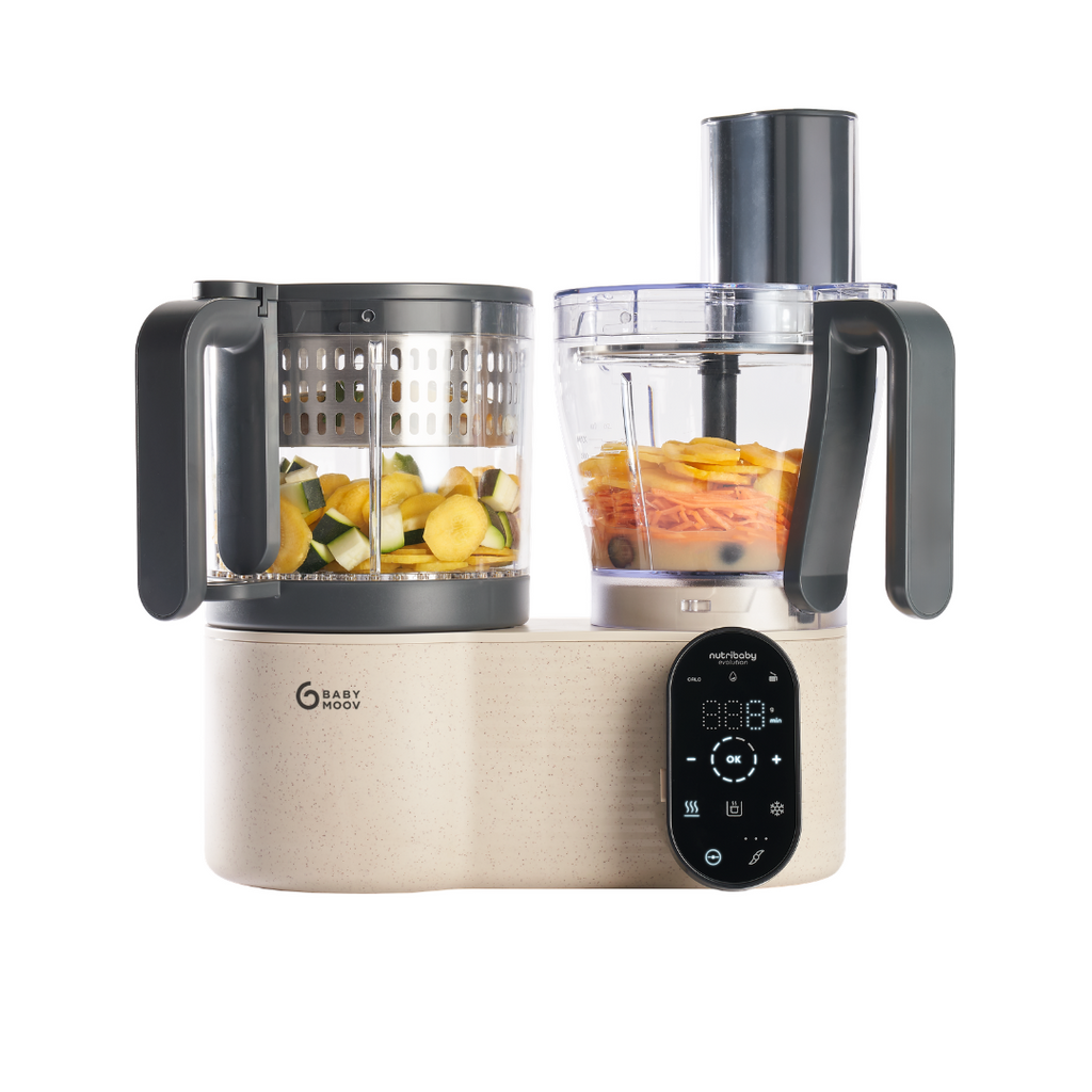 Robot multifunctional Babymoov Nutribaby Evolution 5 in 1 pentru diversificare