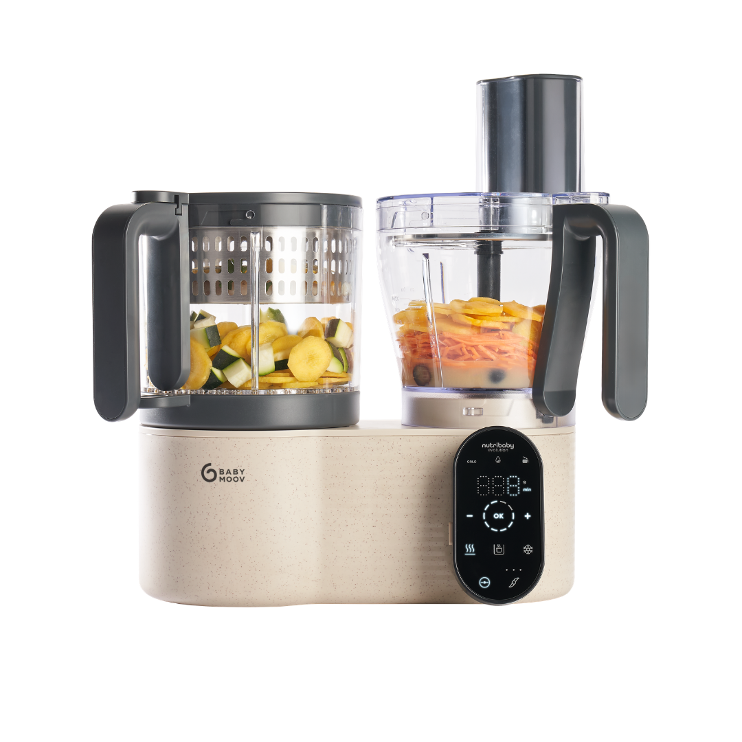 Robot multifunctional Babymoov Nutribaby Evolution 5 in 1 pentru diversificare