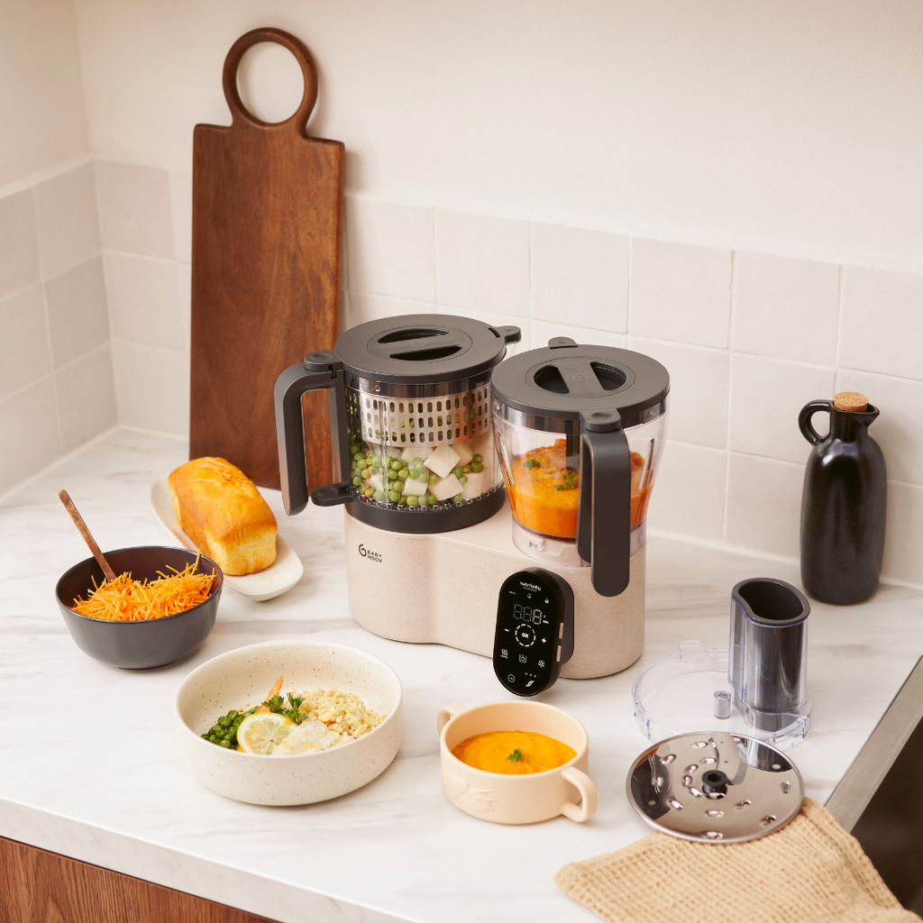 Babymoov Nutribaby Evolution - preparare piureuri pentru diversificare
