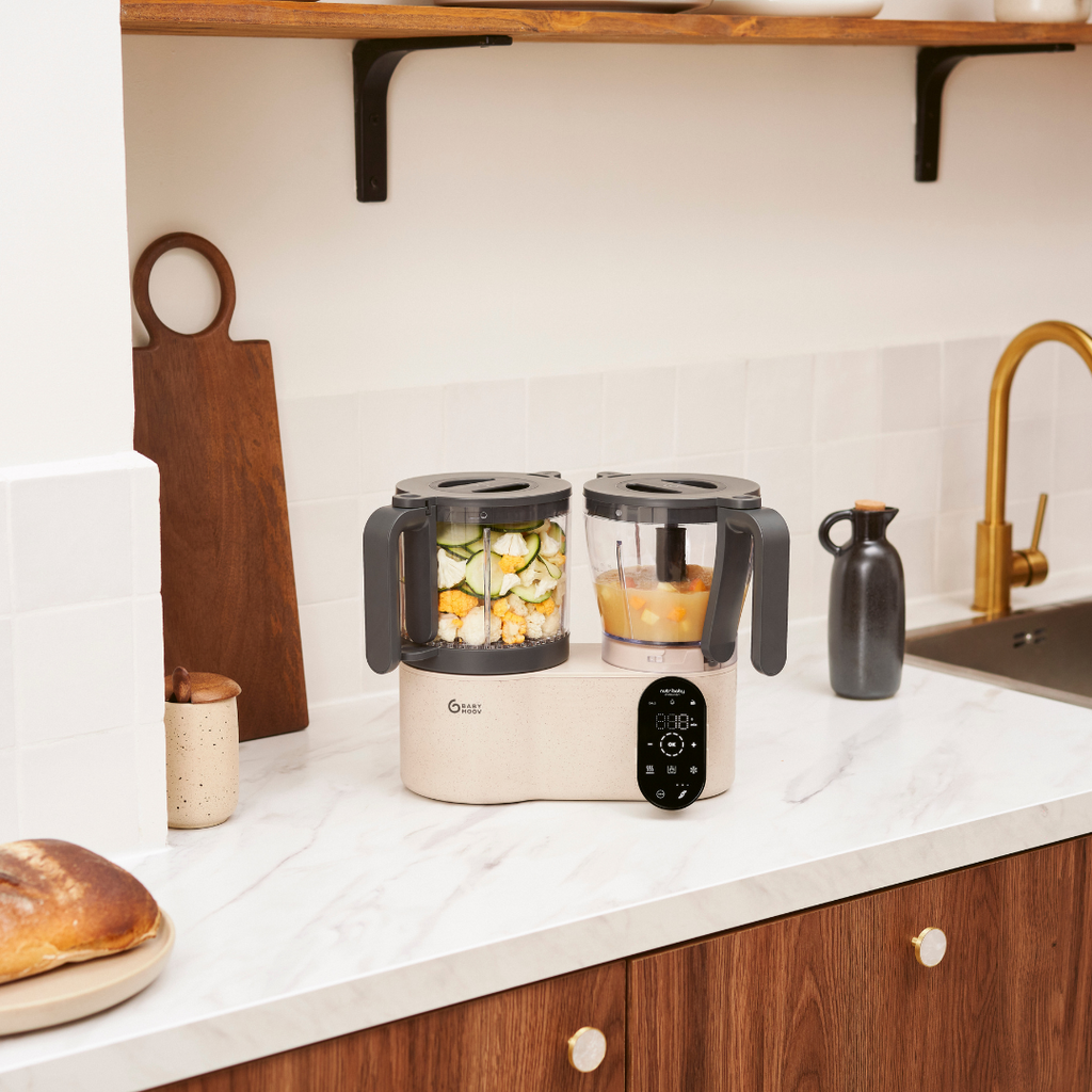 Babymoov Nutribaby Evolution - accesorii si componente incluse in pachet