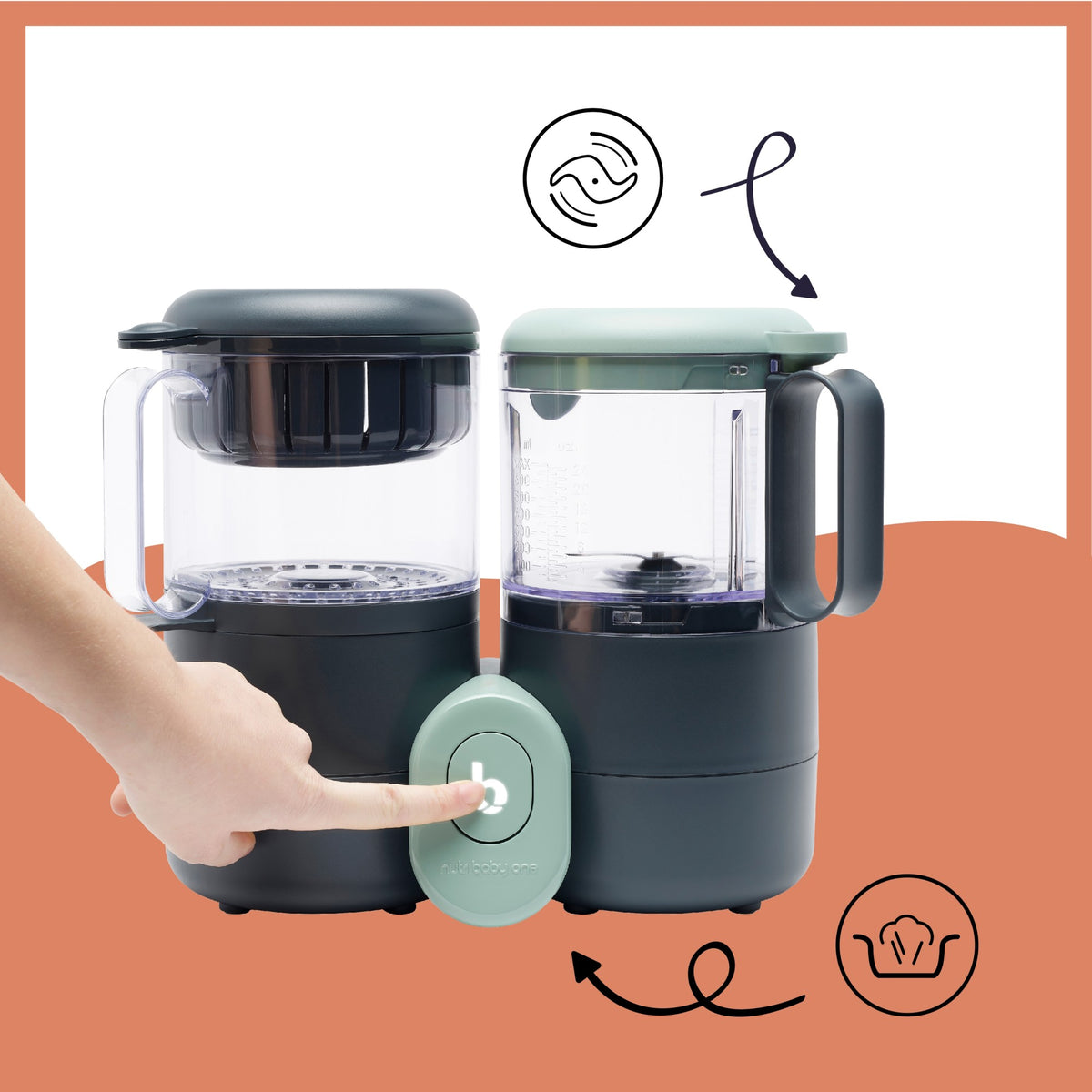 Robot multifunctional Babymoov Nutribaby ONE 4 in 1 - imagine 3