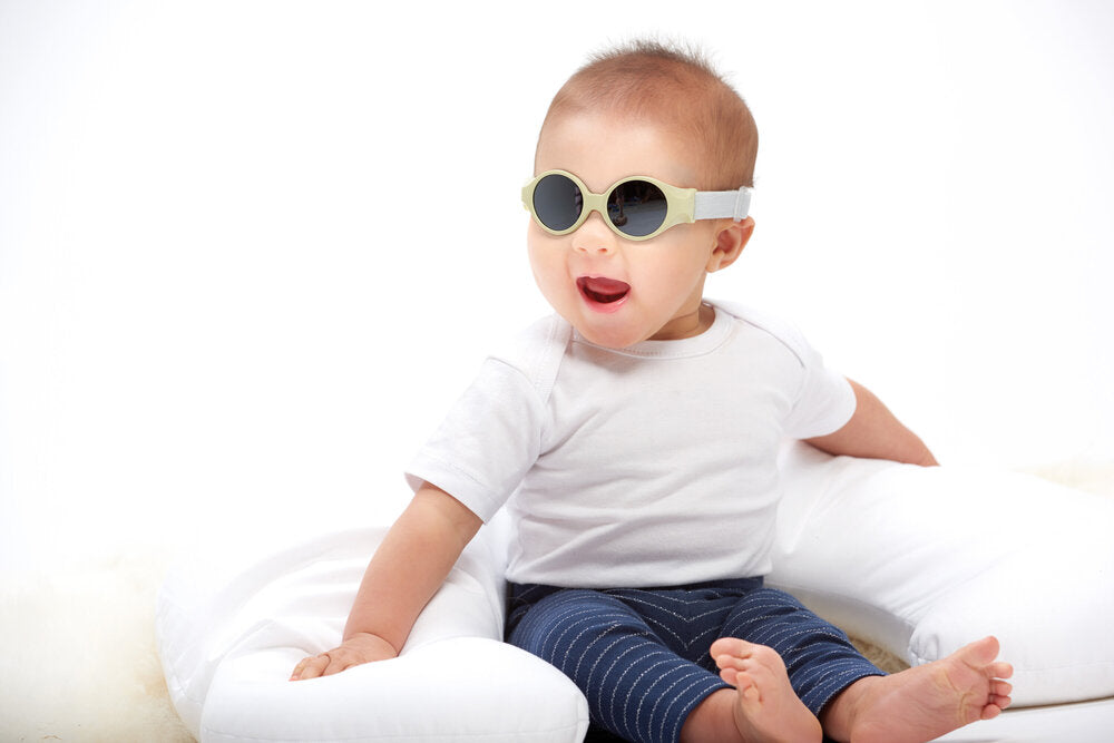 Ochelari de soare Beaba 0-9 luni Glee Lemonade