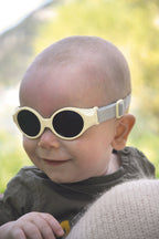 Ochelari de soare Beaba 0-9 luni Glee Lemonade