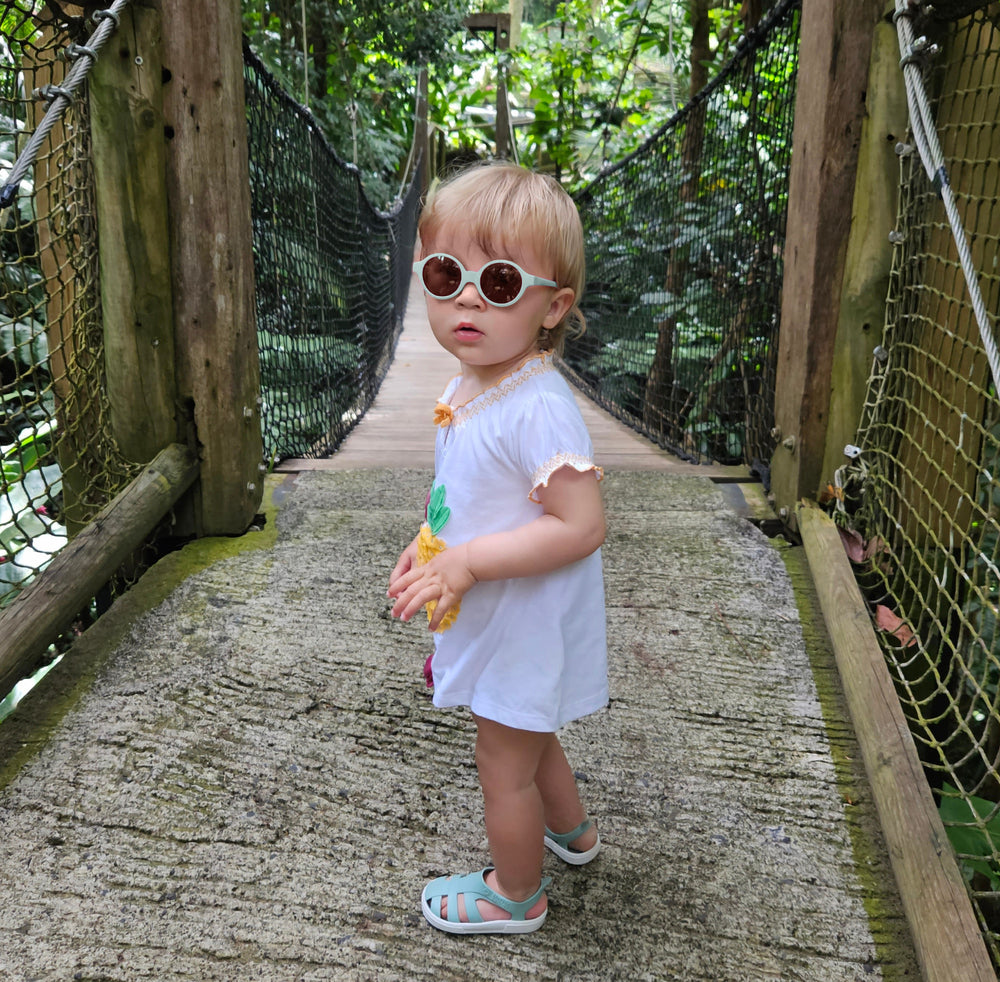 Ochelari de soare Beaba 9-24 luni Joy Misty Green