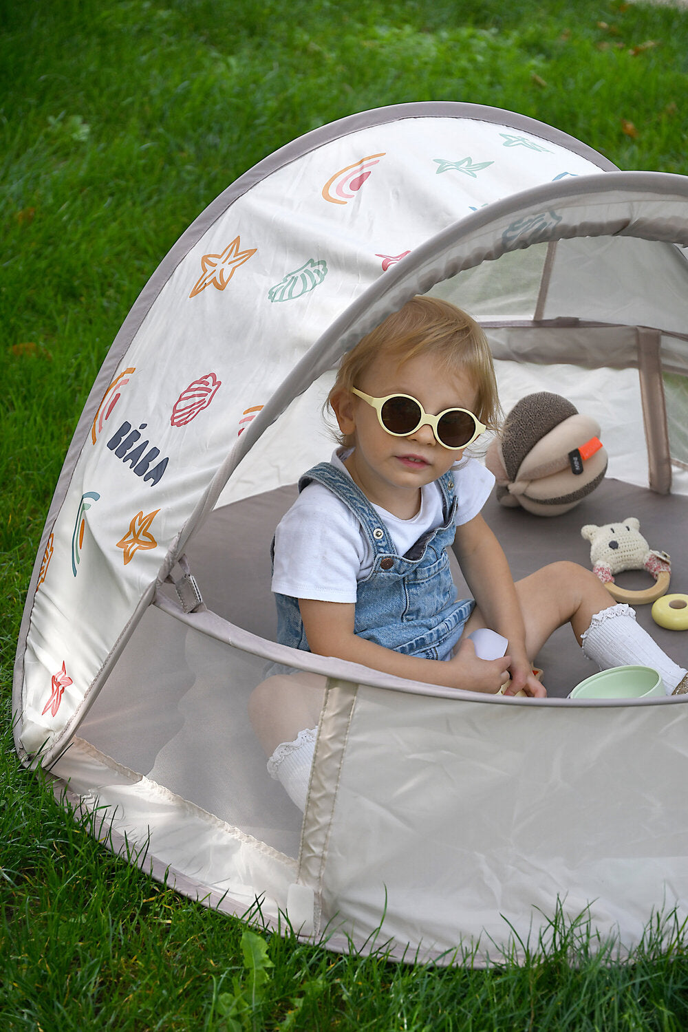 Ochelari de soare Beaba 9-24 luni Joy Lemonade
