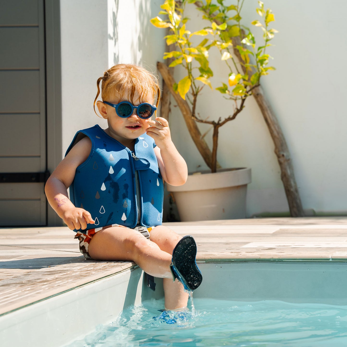 Ochelari de soare pentru bebeluși bbluv Solar Mini 2.0 Navy