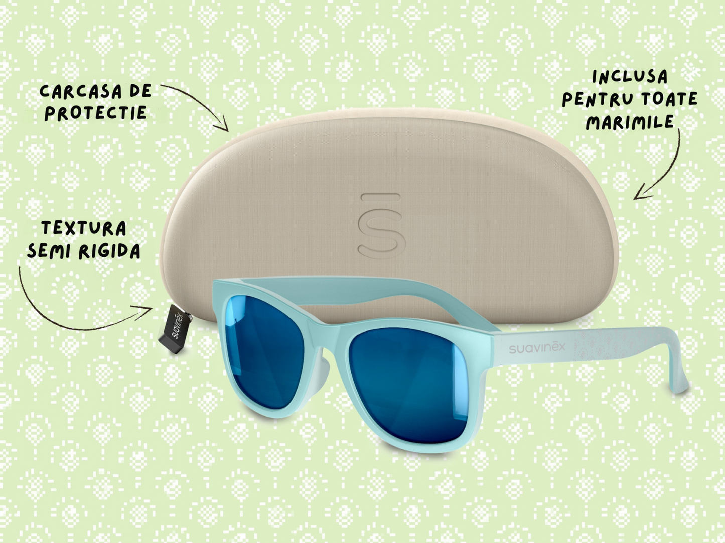 Ochelari de soare polarizati pentru copii Suavinex 12-24 luni