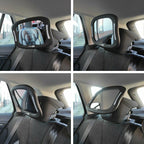 Oglindă auto FreeON cu iluminare LED, negru – fotografia 15 a produsului