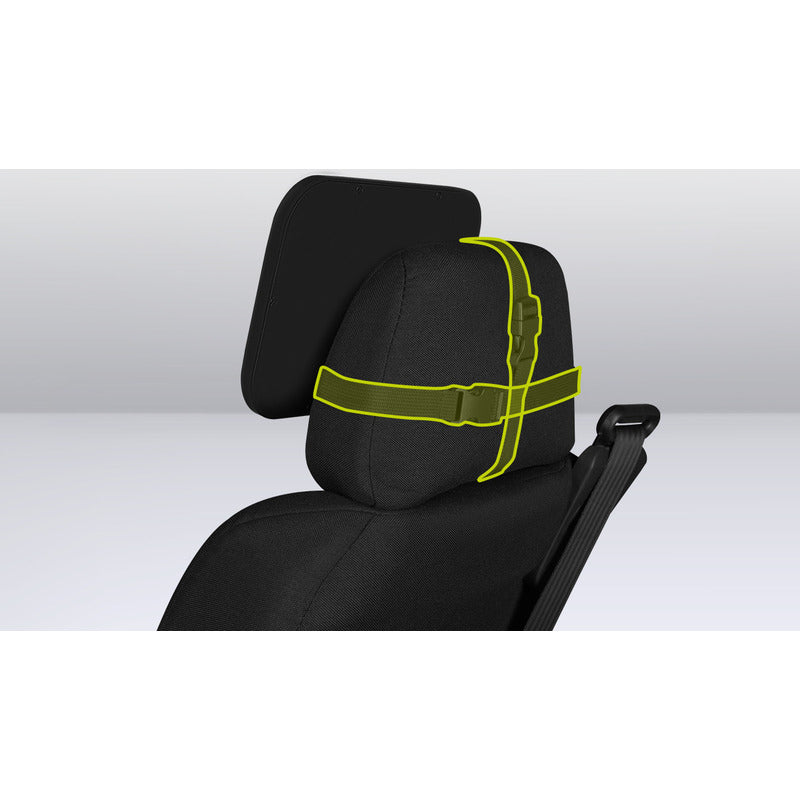 Oglinda auto retrovizoare, Lionelo, Sett, 25x18 cm, Rotire 360 grade, Universala, Black Carbon