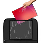 Organizator auto Lionelo SeatOrganizer Negru – tableta introdusă în compartiment