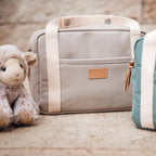 Organizator carucior Beaba Mini Paris Sage Green / Pearl Grey