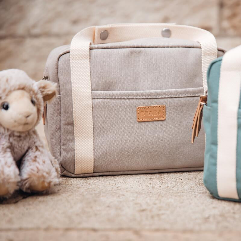 Organizator carucior Beaba Mini Paris Sage Green / Pearl Grey
