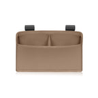 Organizator multifunctional, Lionelo, Sidepocket S, 26x12x15 cm, 2 compartimente, Universal, Constructie ranforsata, Bej