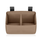 Organizator multifunctional, Lionelo, Sidepocket S, 26x12x15 cm, 2 compartimente, Universal, Constructie ranforsata, Bej