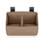 Organizator multifunctional, Lionelo, Sidepocket S, 26x12x15 cm, 2 compartimente, Universal, Constructie ranforsata, Bej