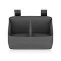 Organizator multifunctional, Lionelo, Sidepocket S, 26x12x15 cm, 2 compartimente, Universal, Constructie ranforsata, Gri