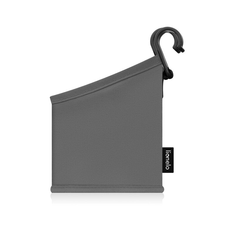 Organizator multifunctional, Lionelo, Sidepocket S, 26x12x15 cm, 2 compartimente, Universal, Constructie ranforsata, Gri