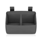 Organizator multifunctional, Lionelo, Sidepocket S, 26x12x15 cm, 2 compartimente, Universal, Constructie ranforsata, Gri