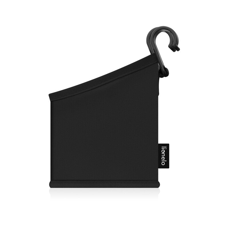 Organizator multifunctional, Lionelo, Sidepocket S, 26x12x15 cm, 2 compartimente, Universal, Constructie ranforsata, Negru