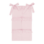 Organizator pentru pătuț MimiNu Royal Powder Pink 70x40 cm