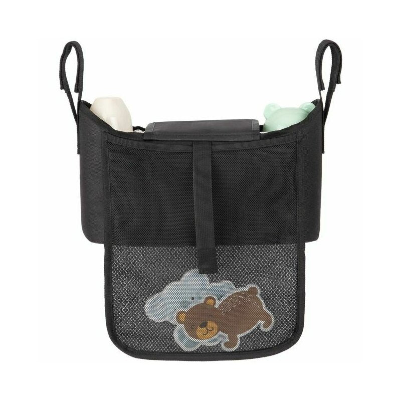 Organizator universal, FreeON, Pentru carucior, Cu multiple compartimente, Black Symphony