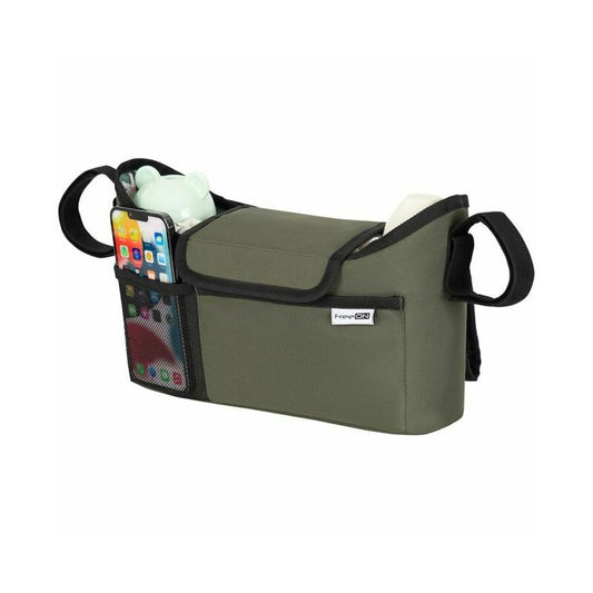 Organizator universal, FreeON, Pentru carucior, Cu multiple compartimente, Olive Green