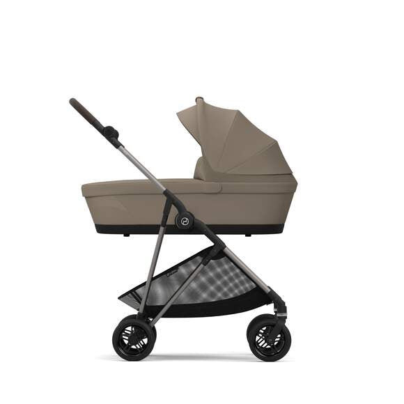 Pachet 2 în 1 Cărucior Cybex Melio Carbon cu Landou Protecție Premium