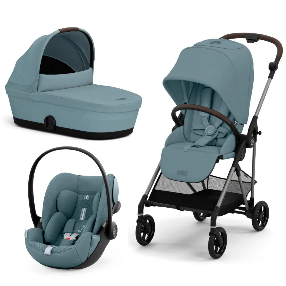 Pachet 3 in 1 carucior Cybex Melio + scoica Cybex Cloud G i-size