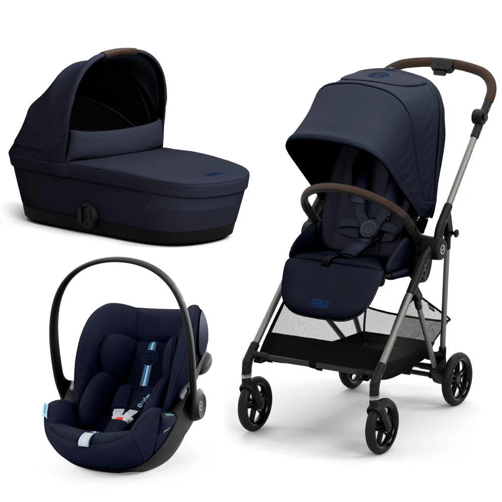 Pachet 3 in 1 carucior Cybex Melio + scoica Cybex Cloud G i-size
