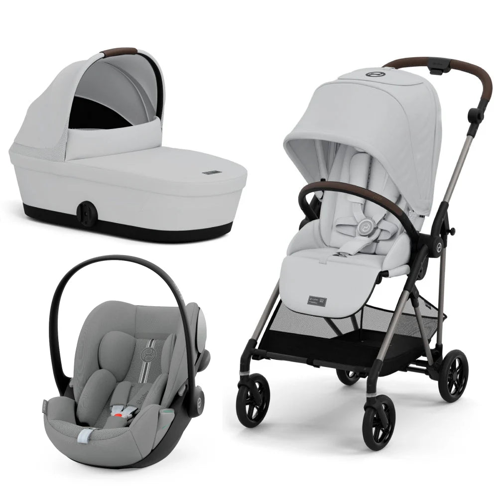 Pachet 3 in 1 carucior Cybex Melio + scoica Cybex Cloud G i-size