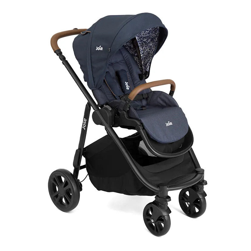 Set carucior 3 in 1 Joie Versatrax E Navy Blazer