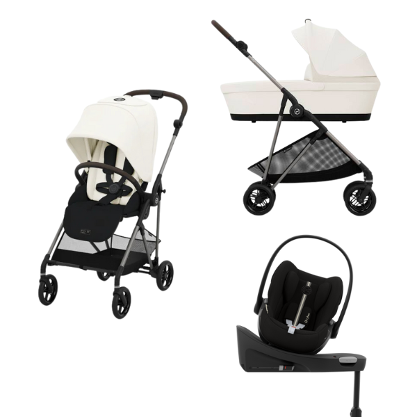 Pachet 4 in 1 carucior Cybex Melio + scoica Cybex Cloud G i-size + Baza G 360