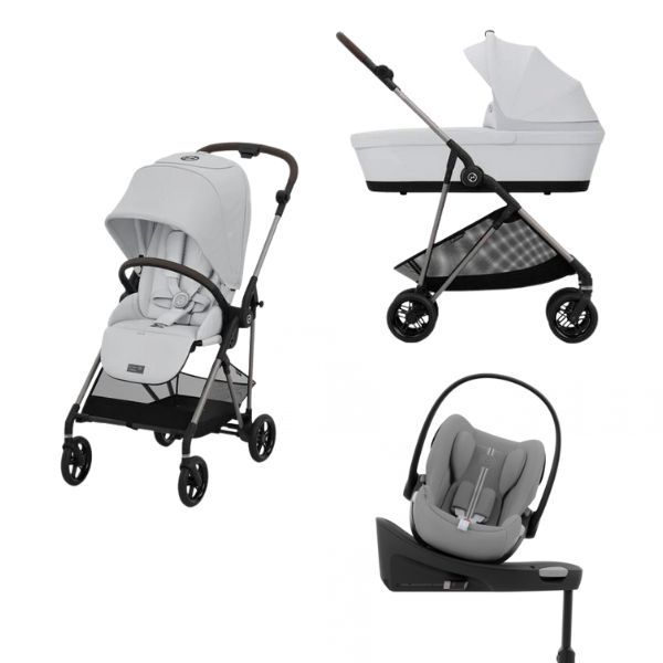 Pachet 4 in 1 carucior Cybex Melio + scoica Cybex Cloud G i-size + Baza G 360