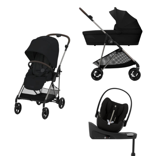 Pachet 4 in 1 carucior Cybex Melio + scoica Cybex Cloud G i-size + Baza G 360
